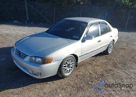 2001 Toyota Corolla Le from USA, damaged, VIN 2T1BR12E11C407376